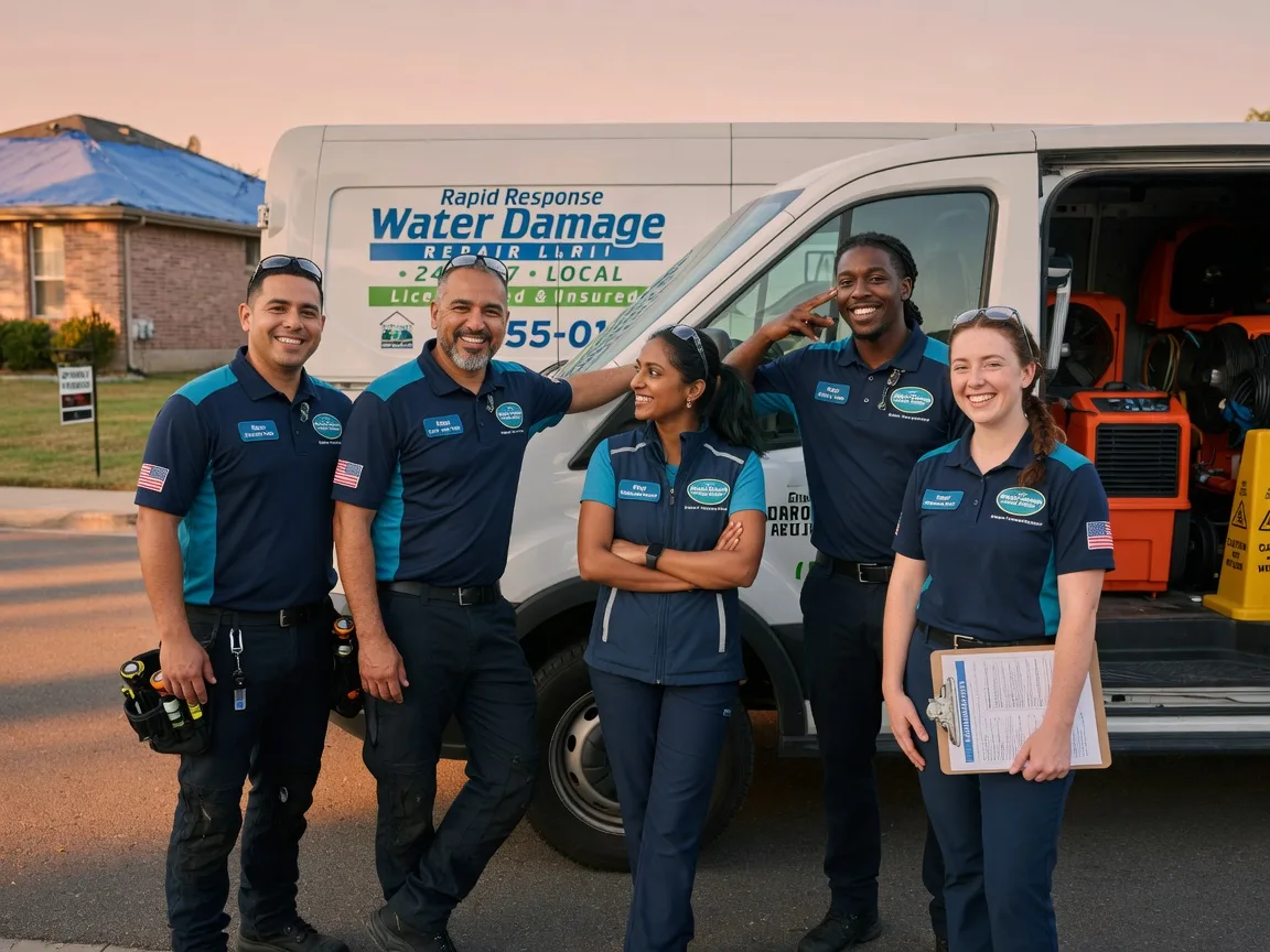 Water Damage Restoration company in Rotan, TX