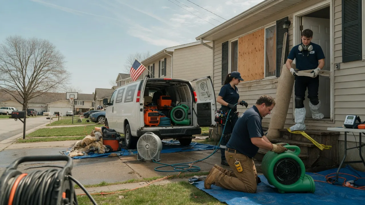 Water Damage Restoration in Rotan, TX near me